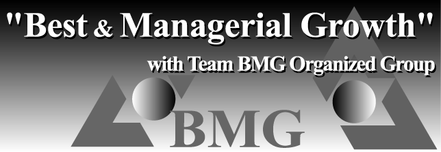 Best Managerial Growth with Team BMG Organized Group : As a firm we pride ourselves on giving clients the technical knowledge and service quality with a focus on personal relationships and affordability.